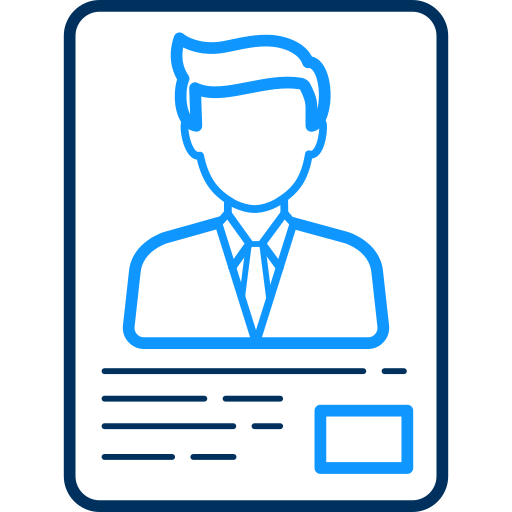 Proﬁle details and proof icon